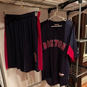 BOSTON. GO SOX. Jersey n Shorts